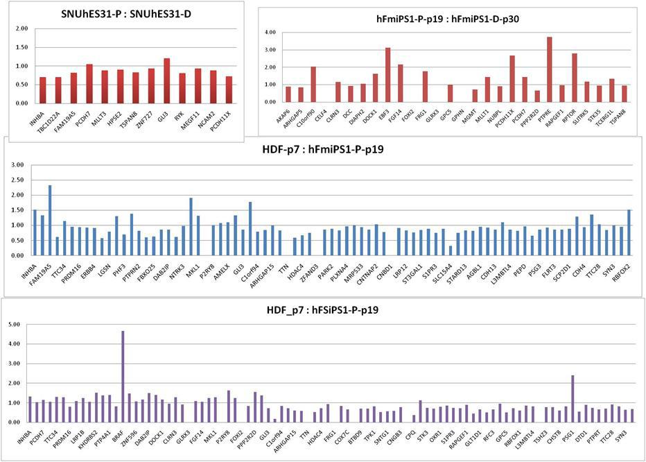 qPCR validation 결과