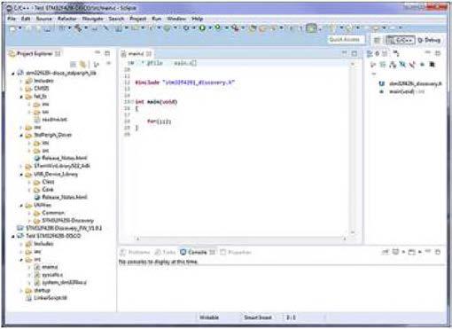 System Workbench for STM32 환경