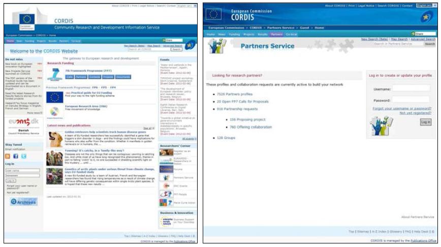해외 R&D정보 서비스 사례 - EU