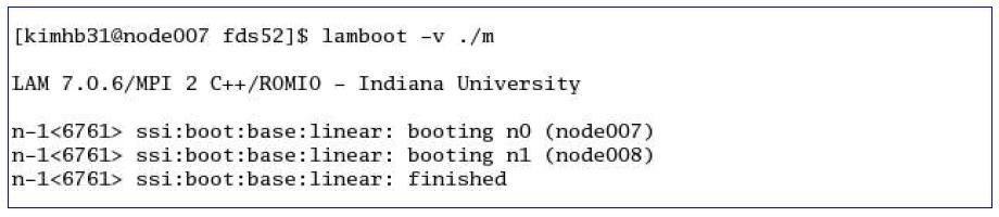 lamboot 실행시 화면.