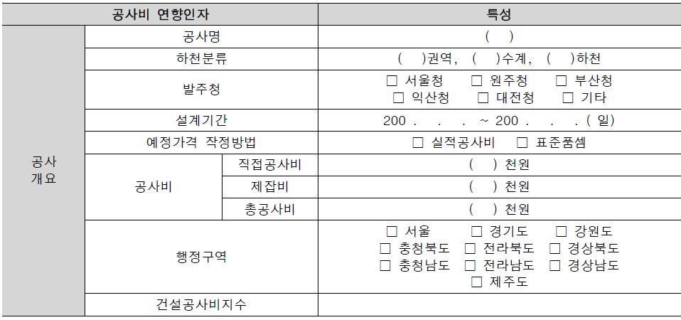 공사정보 수집양식