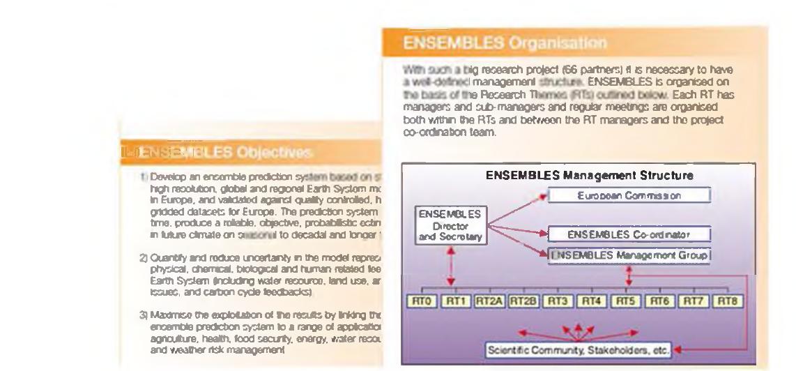 ENSEMBLI 프로젝트의 목적과 조직