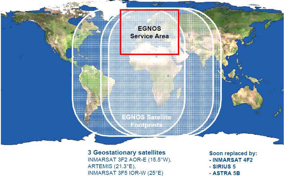 EGNOS 서비스 범위