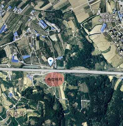 Measurement location of environmental noise