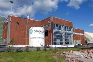 Statkraft 사의 PRO 파일럿 플랜트 전경