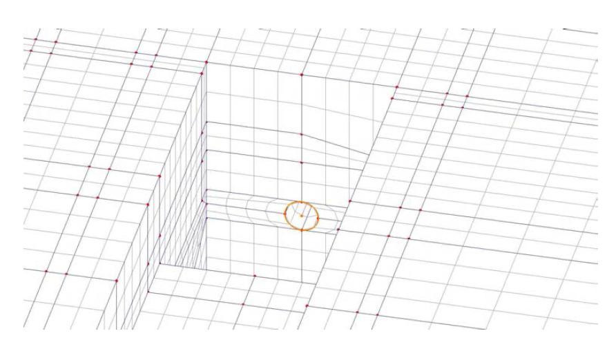 Rigid Connecttion 기능을 이용한 연결부 모형화 상세