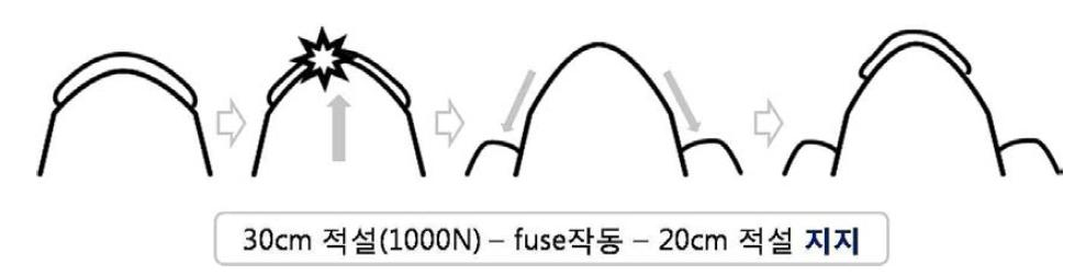 목표 비닐하우스의 적설 능력