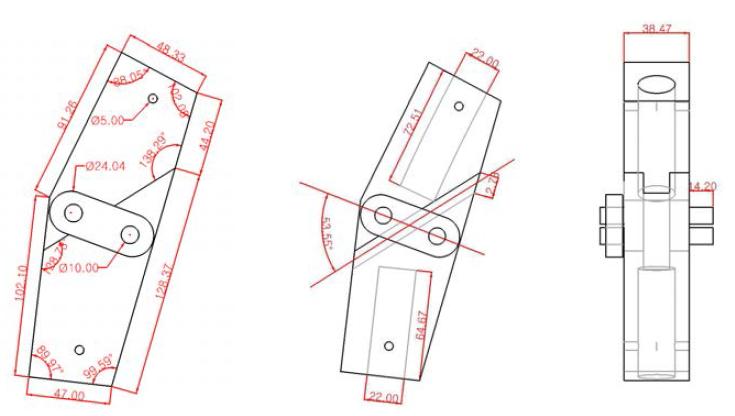 Fuse system의 CAD 도면