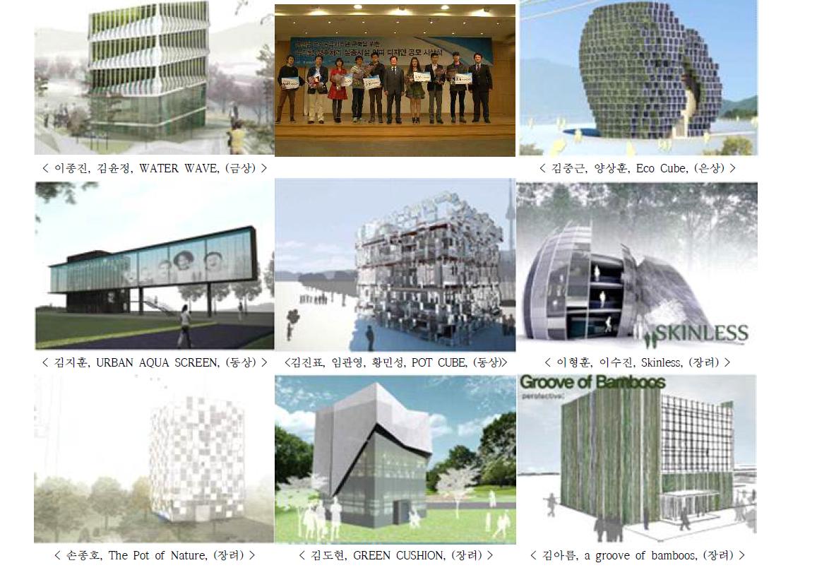 외피 디자인 공모전 수상작 모음