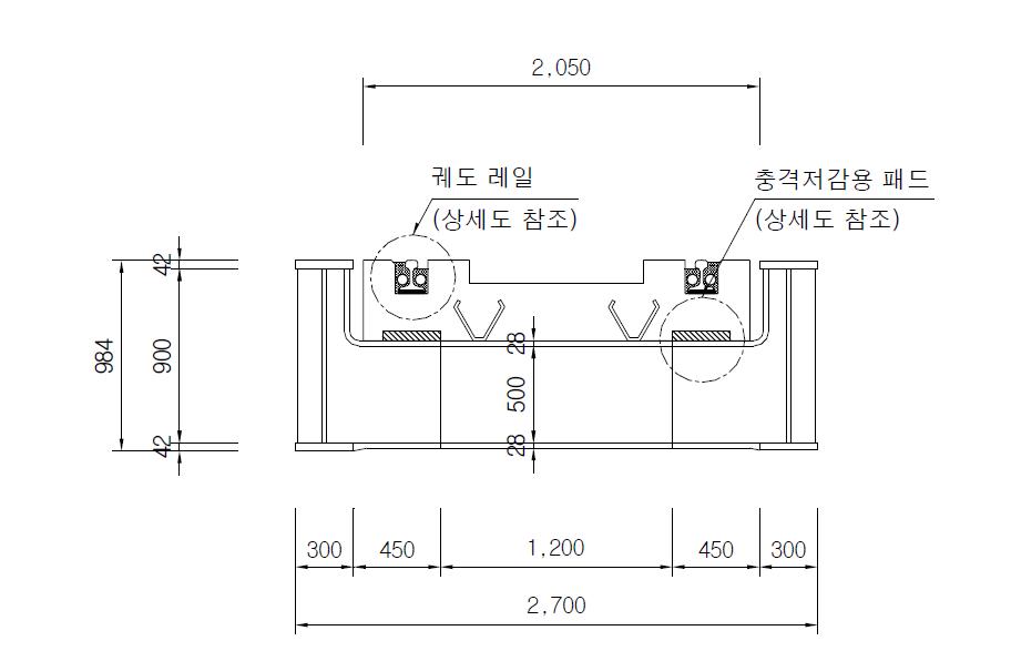 판형교 단면도