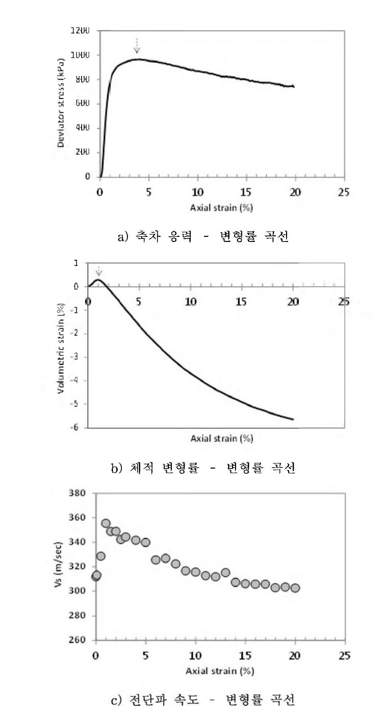 전단과정에서의 전단파 wave trace (Dr 60%)