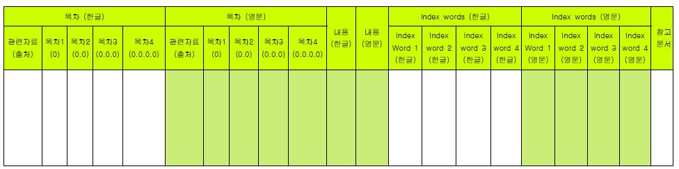 DB 구성표