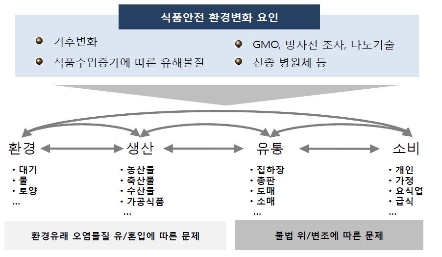 먹거리 안전 문제의 구조