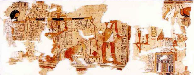 Papyrus, 13th century BC, Petrie Museum, University College London