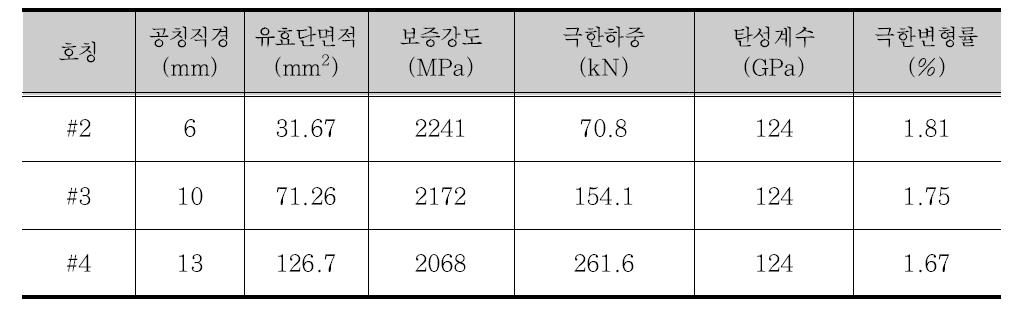 Aslan 200 긴장재 사양