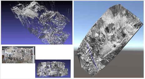 붕괴 건물 훈련장 Point Cloud & 3D Model