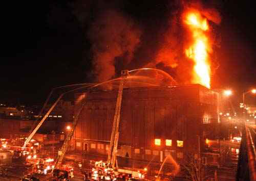 Worcester Warehouse Fire