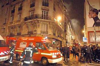 Paris Hotel Fire