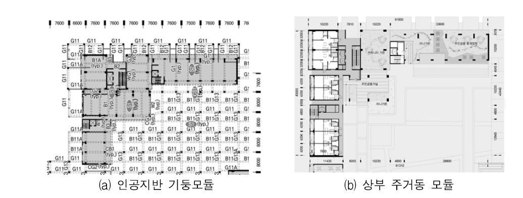 103동 평면도