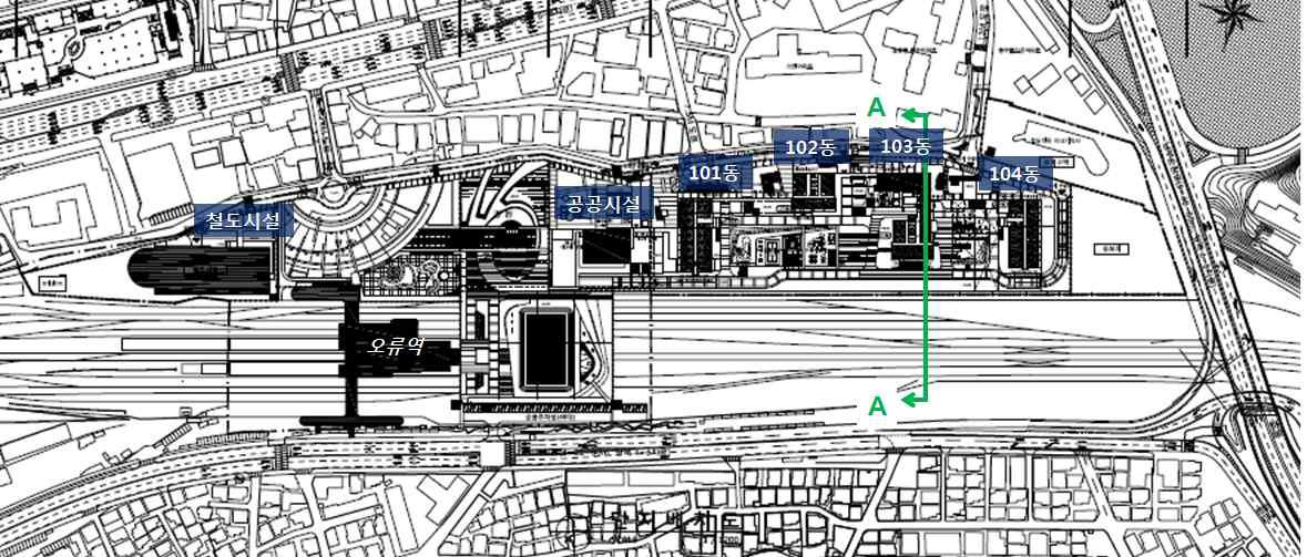 행복주택 오류지구 모델링 평면도