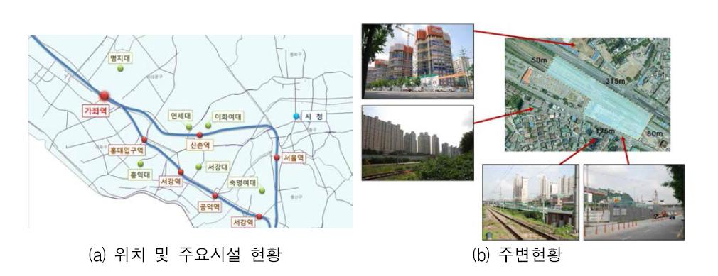 가좌역 주요시설 및 활용가능 범위