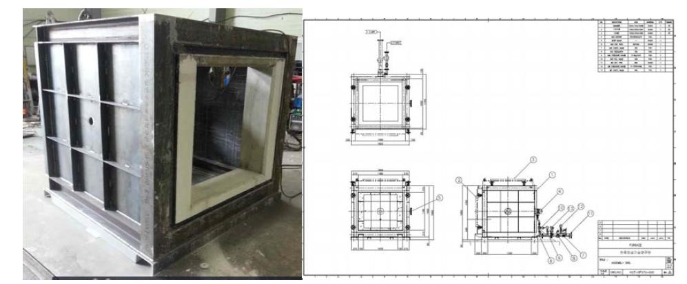 소형 내화시험로 제작