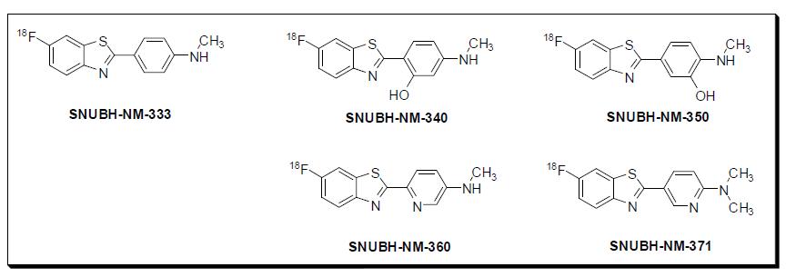 신규 [18F]F-HBTA 구조