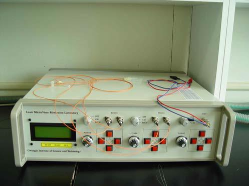 The figure of Electro- acupuncture and Laser Acupuncture System