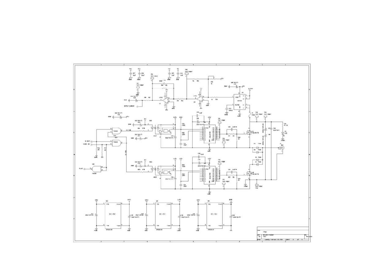 다 자유도 초음파 발생 장치: circuit diagram.