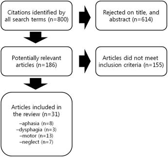 Flow diagram of the review process.