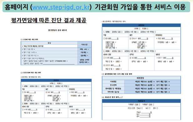 STEP 웹기반 평가 및 진단 서비스