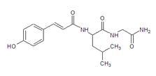 Coumari acid-LG-NH2의 구조식