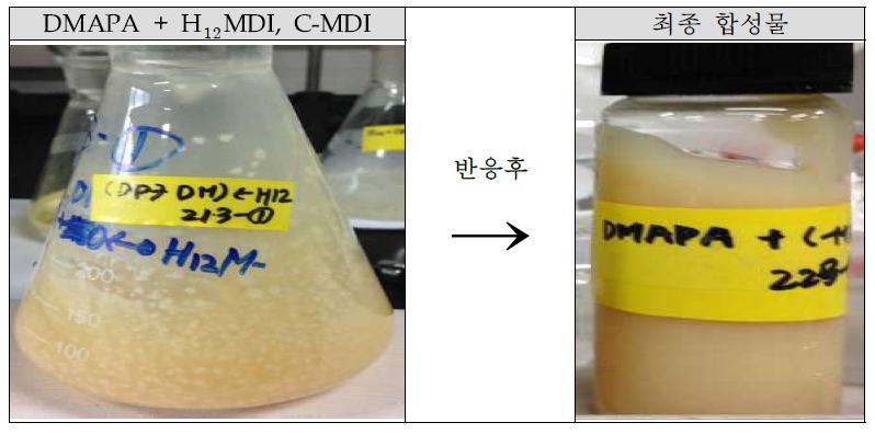 DMAPA-HMDI-C-MDI 합성