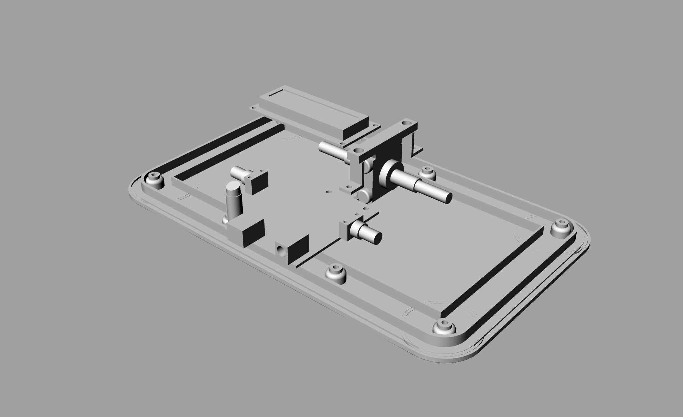 3D 랜더링 이미지 내부 배치