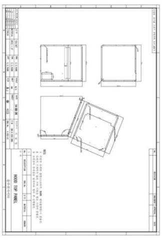 SMARTCAN HOOD TOP PANEL 분해조립도