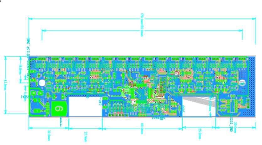 정밀제어용 마그네틱 가이드 센서 PCB ARTWORK