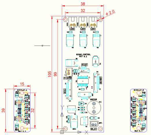 휴대용 LED 광선조사기 PCB 설계도면