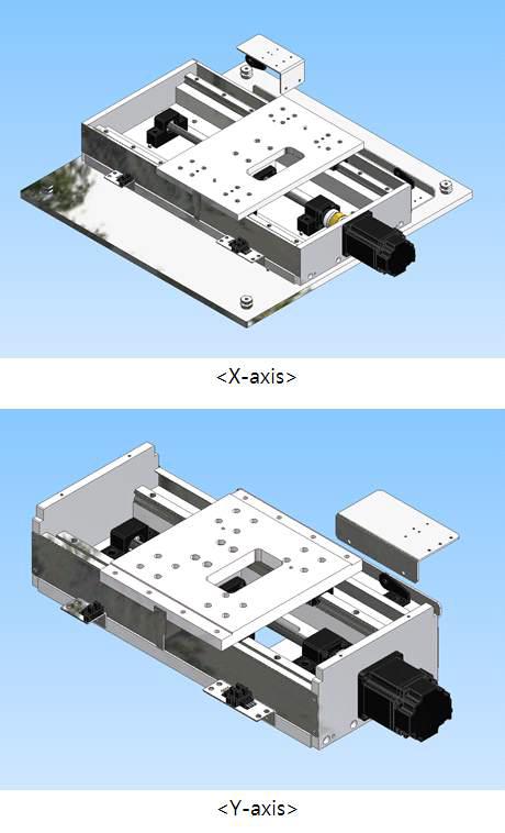 직선 구동유닛 3D 형상