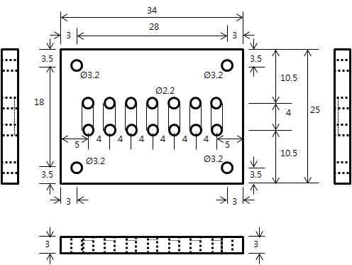 Vacuum Holder Plate 도면