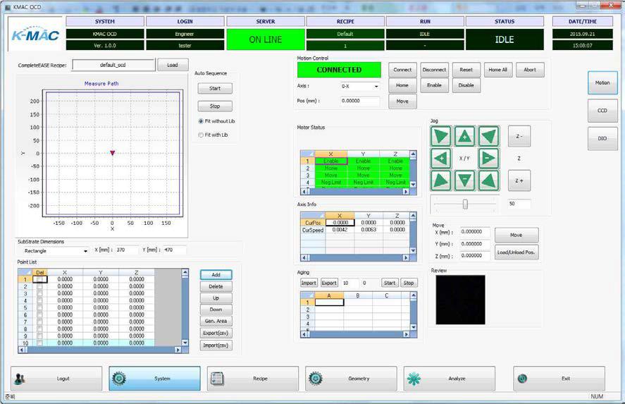 System UI 전체적인 모습