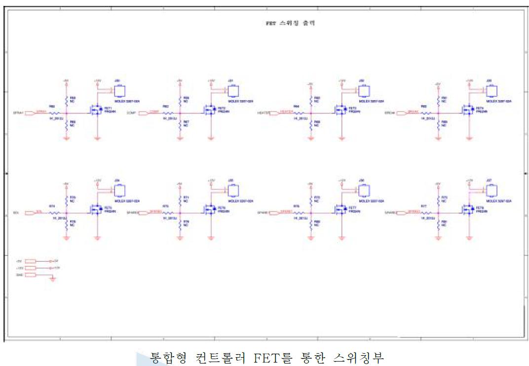 통합 메인콘트롤러 회로도