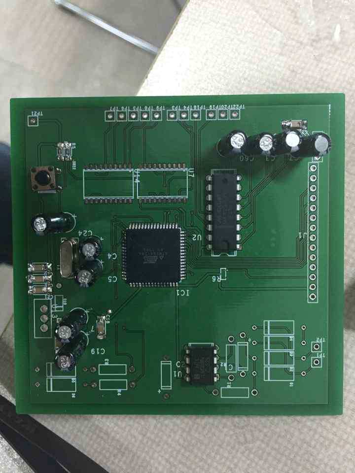 80x80mm PCB 실장1