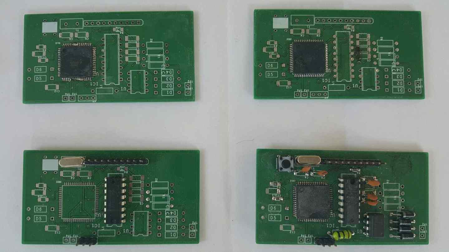 75x40mm PCB1 보드 실장1