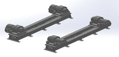 SOLIDWORKS를 이용한 대형 중량물 선박용 Rudder Trunk 전용 회전장치 3D 설계