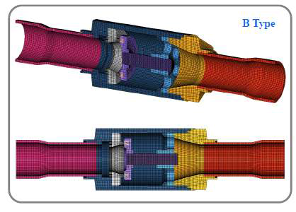 Check Valve 유한요소모델 구성