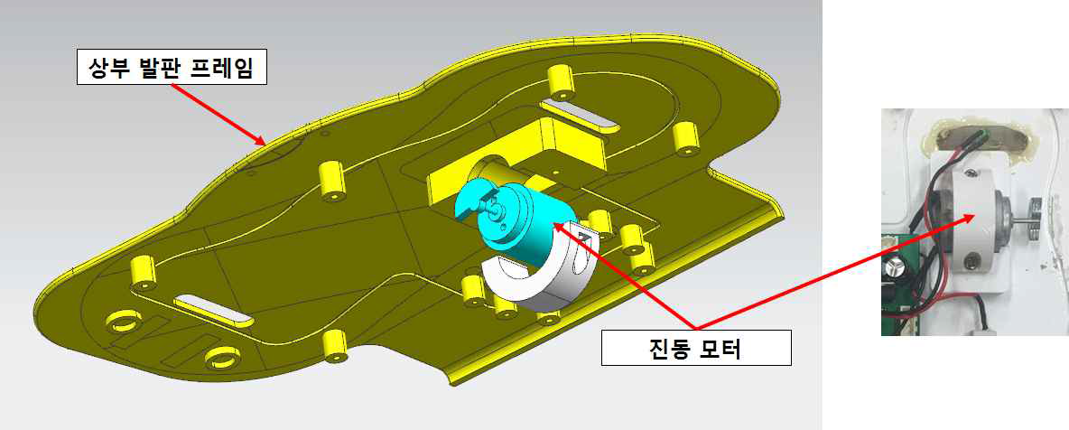 진동 자극을 위한 진동 모터