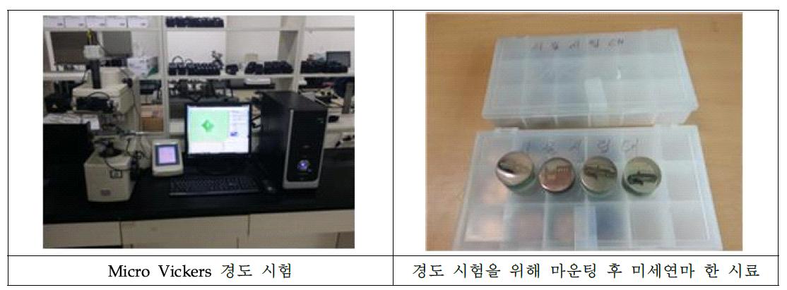 알루미늄 산화피막 경도 측정