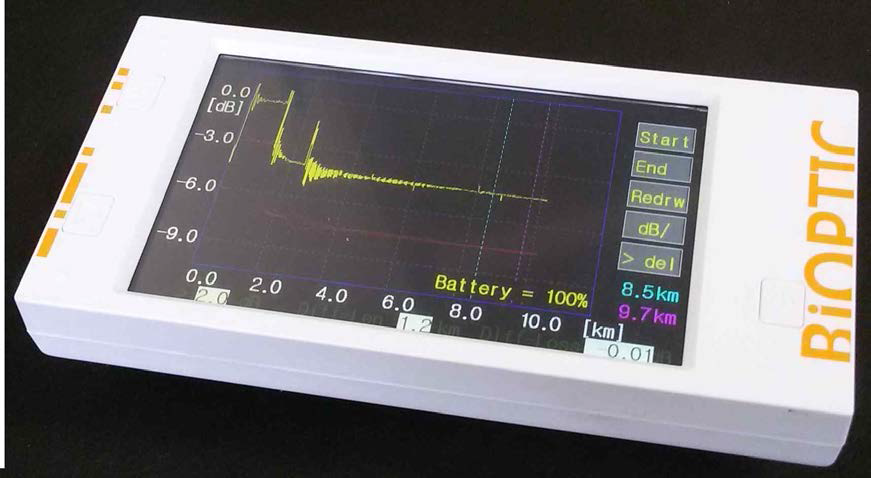 개발된 OTDR 시제품