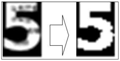 binary image로 변환하는 방법을 이용해서 대부분의 noise가 없어짐