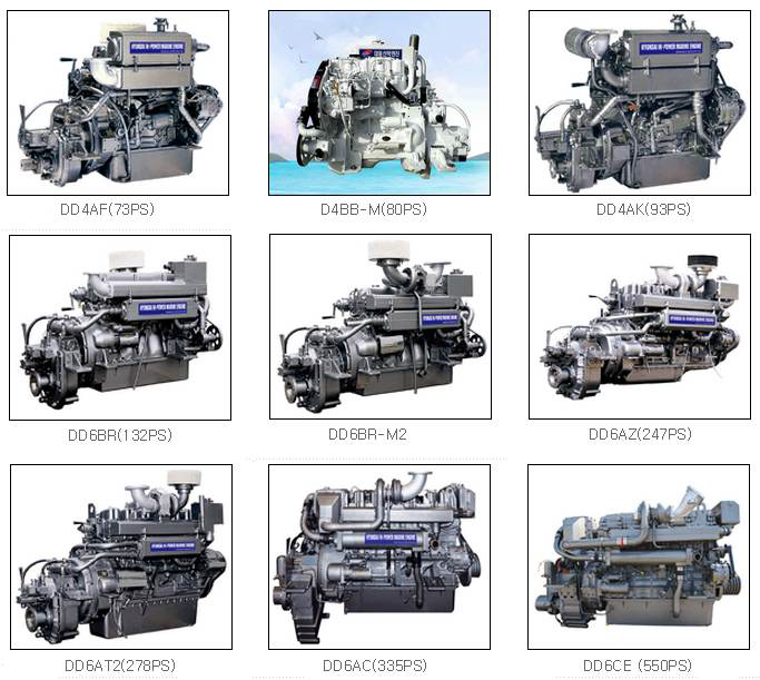 소형선박의 디젤엔진